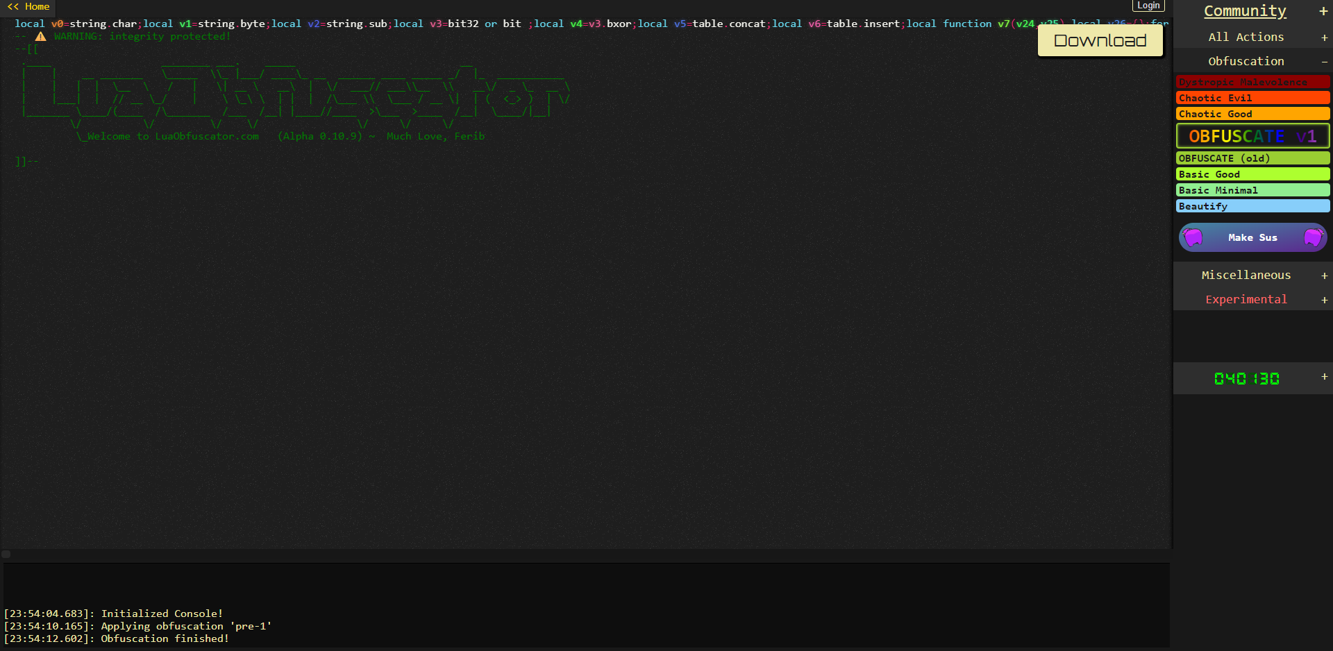 LuaObfuscator